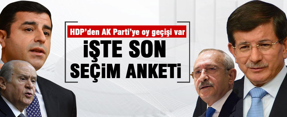 İşte AK Parti'nin son oy oranı