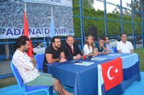 MURAT AKKOYUNLU - Sanatçılardan Adana Demirspor'a Ziyaret