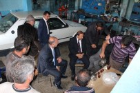 AHMET YAPTıRMıŞ - Ahmet Yaptırmış Sanayi Esnafını Ziyaret Etti