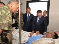 MEHMET CELALETTİN LEKESİZ - İçişleri Bakanı Yaralı Askerleri Ziyaret Etti