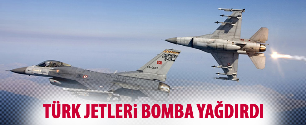 PKK hedeflerine bomba yağdı