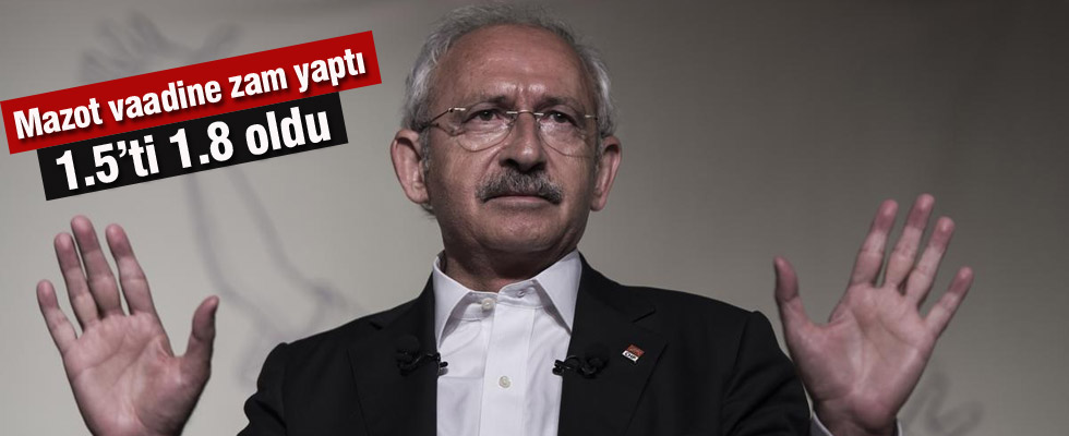 Kılıçdaroğlu CHP'nin seçim bildirgesini açıkladı
