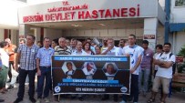 AMBULANS ŞOFÖRÜ - Mersin'de Sağlık Çalışanları Ölümleri Protesto Edildi
