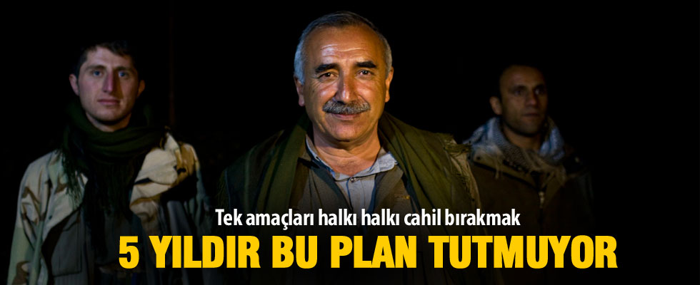 PKK'nın 5 yıldır tutmayan planı