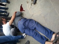 ULU CAMİİ - Polis Memuru, Eşine Saldıran Şahsı Vurdu