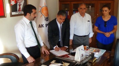 Garip Ebiri AK Parti'den Milletvekili Aday Adaylığı Başvurusunu Yaptı