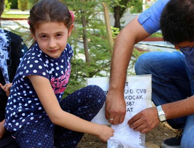 Şehit kızından babasına mektup