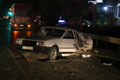 Bursa'da Karpuz Yüklü Kamyon 2 Araca Çarptı Açıklaması 7 Yaralı