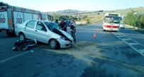MİNİBÜS ŞOFÖRÜ - Kandıra Yolunda Trafik Kazası Açıklaması 1 Ölü, 8 Yaralı