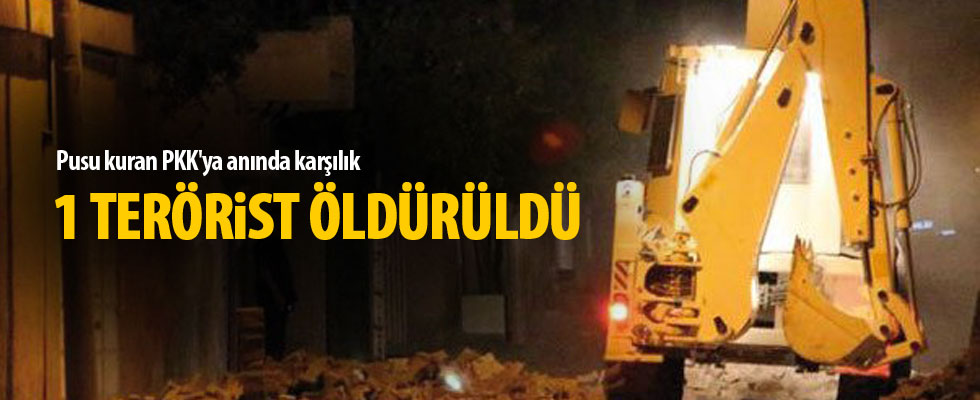 Pusu kuran PKK'ya anında karşılık: 1 ölü