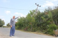 BAŞKENT ELEKTRIK DAĞıTıM - 10 Yıldır Yan Duran Elektrik Direği Tehlikeye Davetiye Çıkartıyor