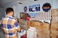 TOSMUR - Alanya'da Gümrük Kaçağı 2 Bin 778 Paket Sigara Ele Geçirildi