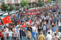 DAĞLıCA - Balıkesir'de Binler Teröre Karşı Yürüdü