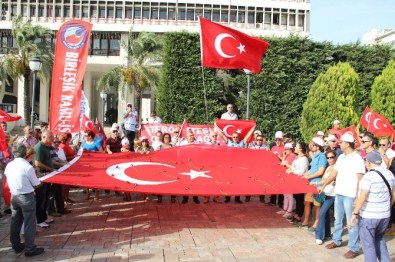 Birleşik Kamu-İş'ten Teröre Tepki Yürüyüşü