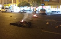 Diyarbakır'da Göstericiler İtfaiye Aracını Barikat Olarak Kullandı
