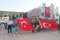 TERÖRE LANET - Erzincan'da Terörü Lanet Yürüyüşü