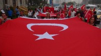 DAĞLıCA - Mersin'de Terör Saldırıları Protesto Edildi
