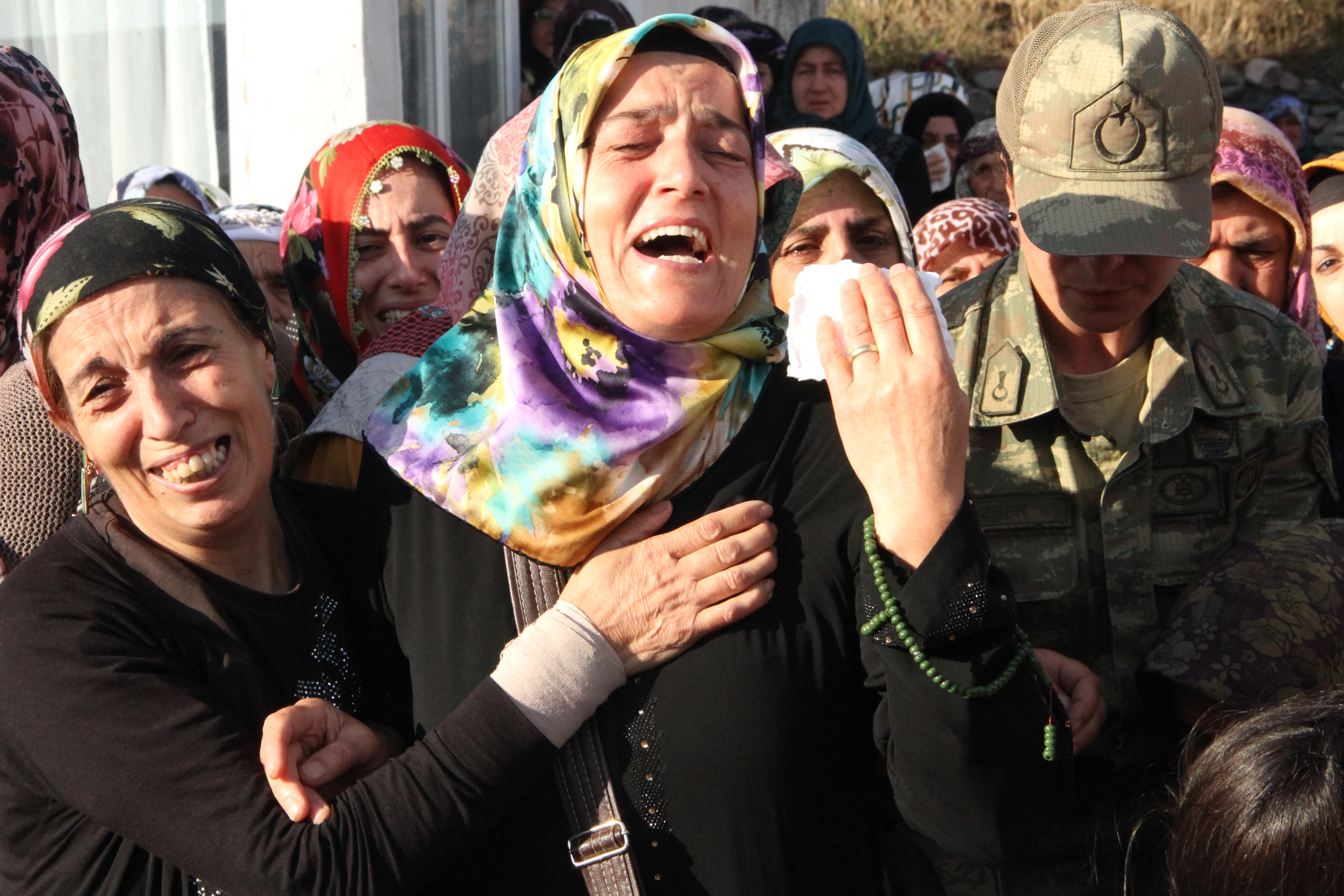 Dağlıca şehitlerine veda