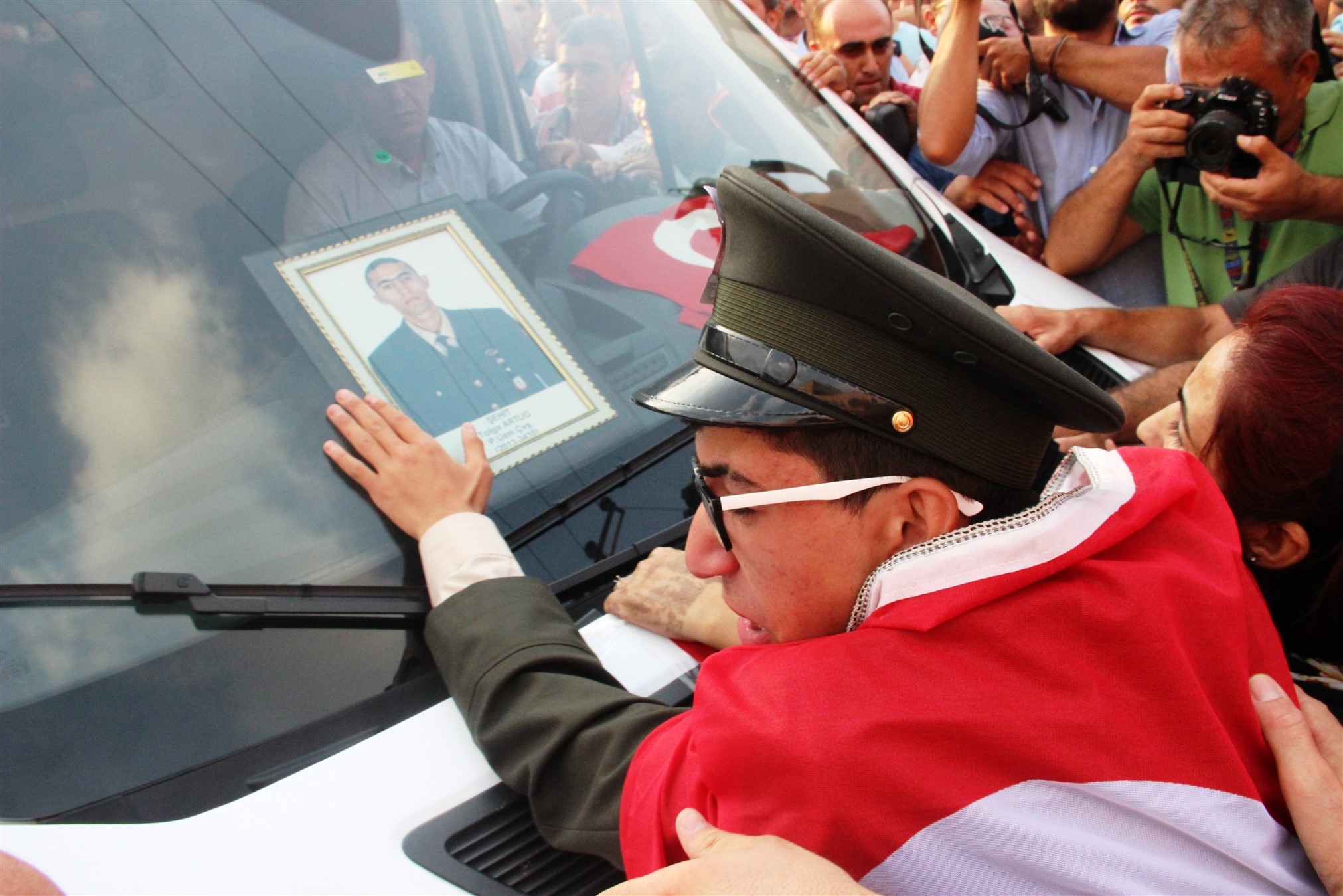 Dağlıca şehitlerine veda