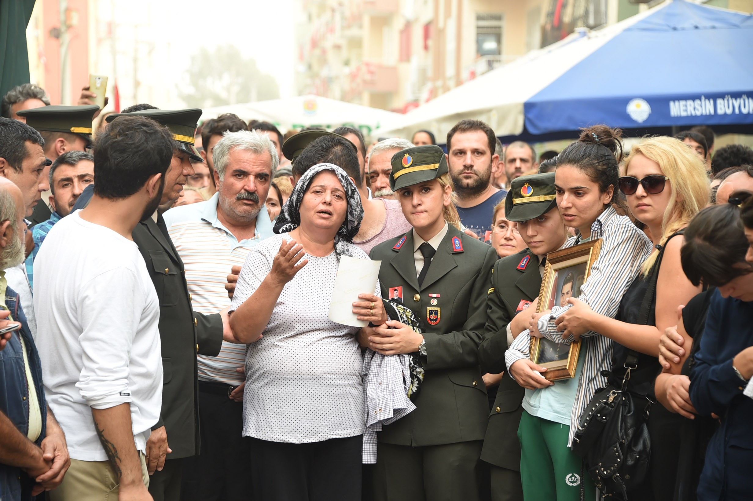 Dağlıca şehitlerine veda