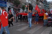 Burdur'da Teröre Lanet Yürüyüşü