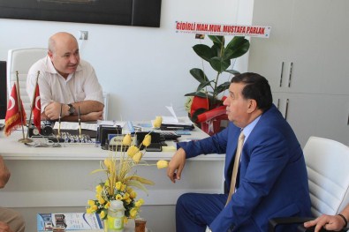 Havza Belediye Başkanı Murat İkiz, SASKİ Havza Müdürlüğünü Ziyaret Etti