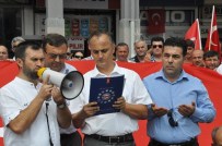 DAĞLıCA - Memur-Sen Teröre Karşı TEK SES, TEK Yürek