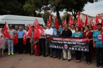 DAĞLıCA - Memur-Sen Üyeleri Tekirdağ'da Terörü Protesto Etti