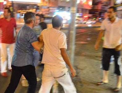 MHP'liler HDP'li diye MHP'liyi dövdü