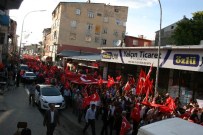 TERÖRE LANET - Pasinler 'De Teröre Lanet Yürüyüşü Düzenlendi