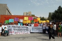 DAĞLıCA - Sağlık Çalışanları YÖK'ü Protesto Etti