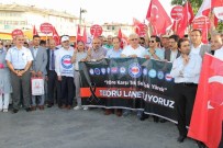 Sivas'ta Sivil Toplum Kuruluşları Teröre Tepki Gösterdi