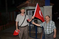 DAĞLıCA - Terör Olaylarını Protesto Eden Vatandaşlar Jandarma Komutanlığına Yürüdü