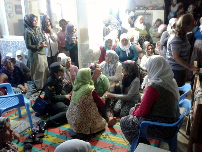 Şehitlerin cenazeleri baba ocağında