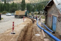 ŞEBEKE HATTI - Bozkır'da Su Şebekesi Yenileniyor