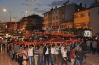 TERÖRE LANET - Gürün'de Teröre Lanet Yürüyüşü Düzenlendi