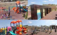 ÖZALP BELEDİYESİ - İstasyon Mahallesi Park Yapımı Tamamlandı