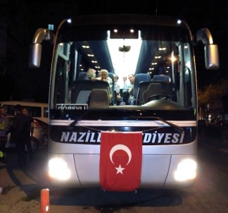 Şehidin Akrabaları Ankara'ya Uğurlandı