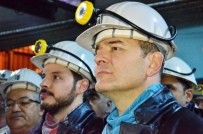 ZONGULDAK VALİSİ - Bakanlar Yeni Yıla Maden Ocağında Girdi