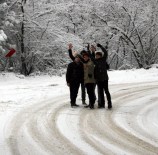 Kar Yağışı En Çok Onları Sevindirdi