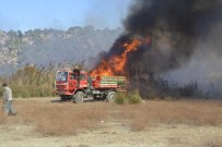 Ormanlık Alandaki Yangın Seraları Da Yaktı