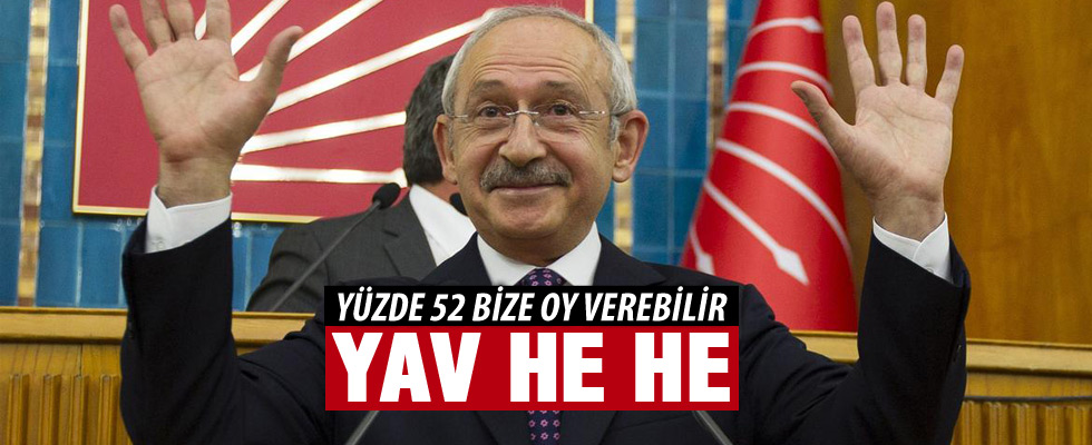 Kılıçdaroğlu: Yüzde 52 CHP’ye oy verebilir