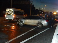 Maddi Hasarlı Kaza D-130 Karayolunu Ulaşıma Kapadı