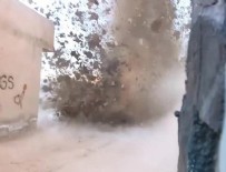 YPG'li teröristler camilerle dalga geçti