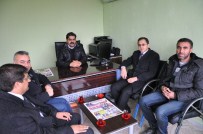 TARAFSıZLıK - Kaymakam Sağ'dan, Gazetecilere Ziyaret