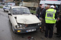Samsun'da Trafik Kazası Açıklaması 1 Yaralı