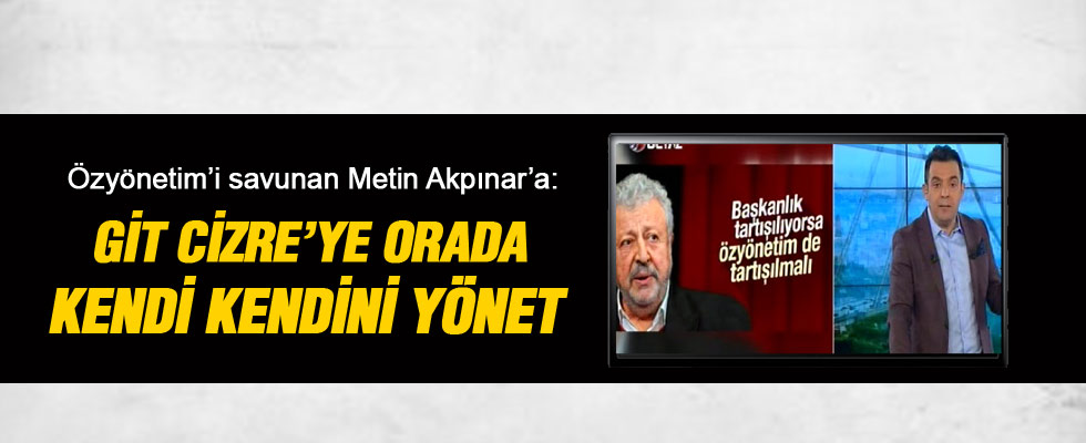 Tahir Sarıkaya'dan Metin Akpınar'a ağır sözler