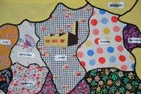 Tarihi Sümerbank Basmalarından 'Aydın Haritası' Dikti