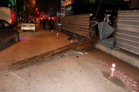 İSLAMOĞLU - İnşaat Demirleri, Öğrenci Servisine İsabet Etti