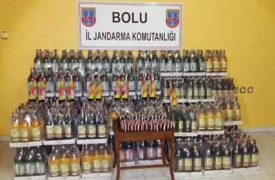 Jandarma'dan Kaçak Şarap Operasyonu